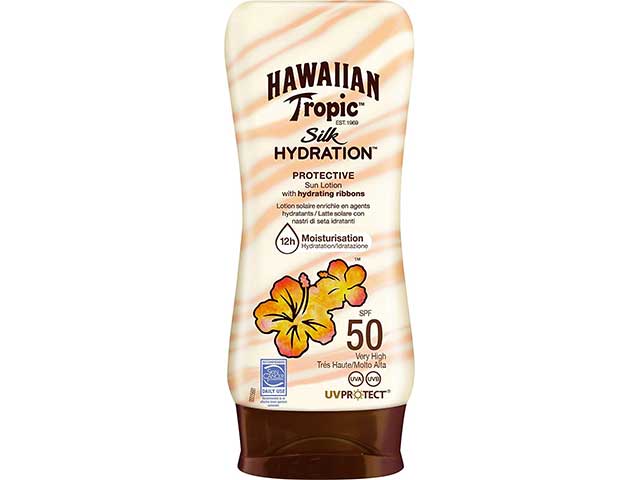 Hawaiian tropic silk idratante 180ml spf50