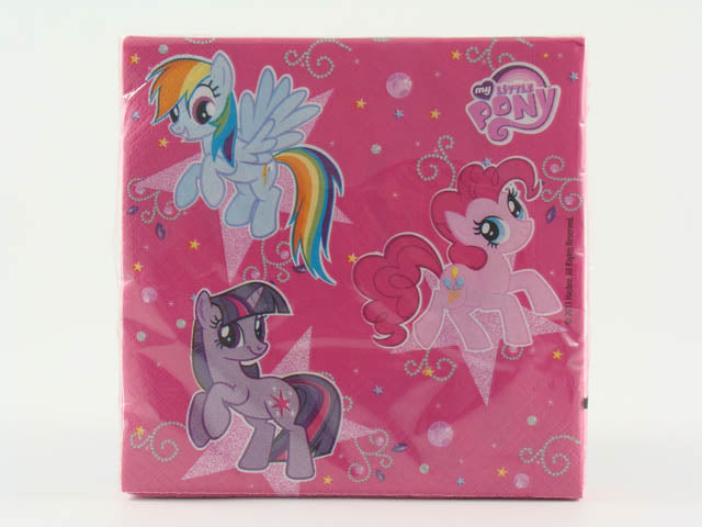My little pony tovaglioli 20 pezzi 82226