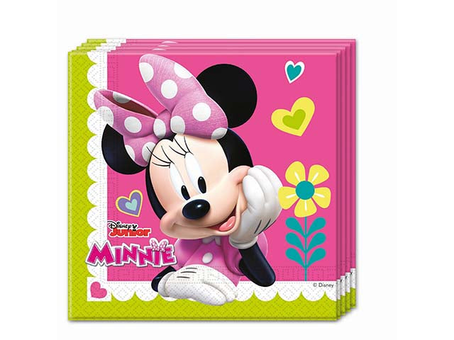 Minnie tovaglioli 33x33cm 20 pezzi 87864