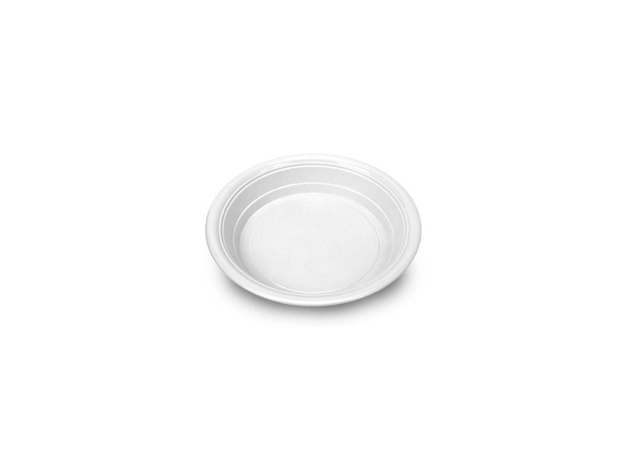 Piatto fondo in plastica riutilizzabile - la confezione contiene 16 piatti