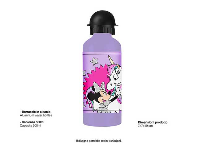 Minnie borraccia all.500ml 553-32230