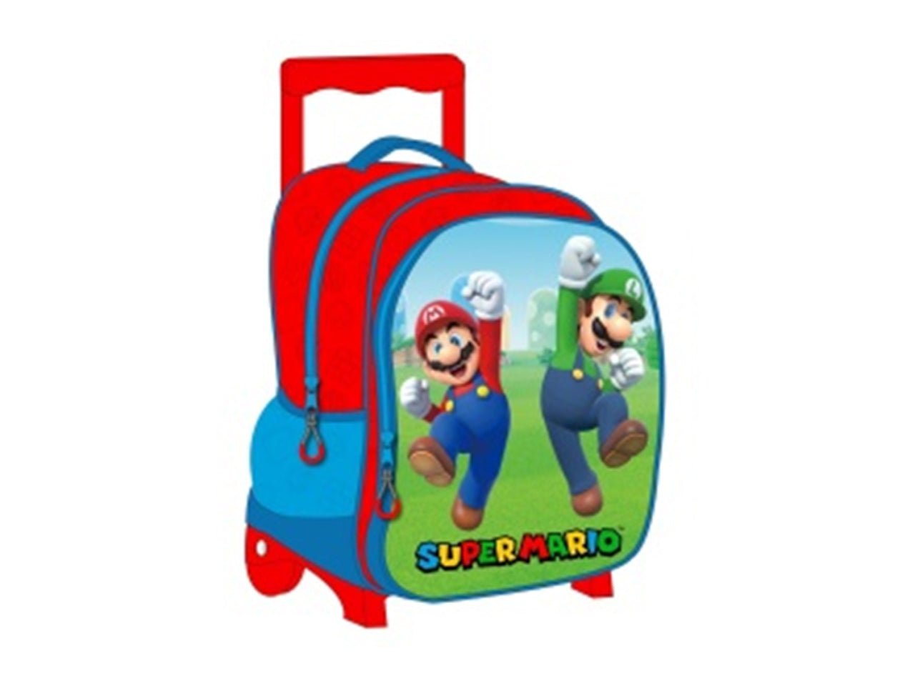 Super mario zaino trolley asilo