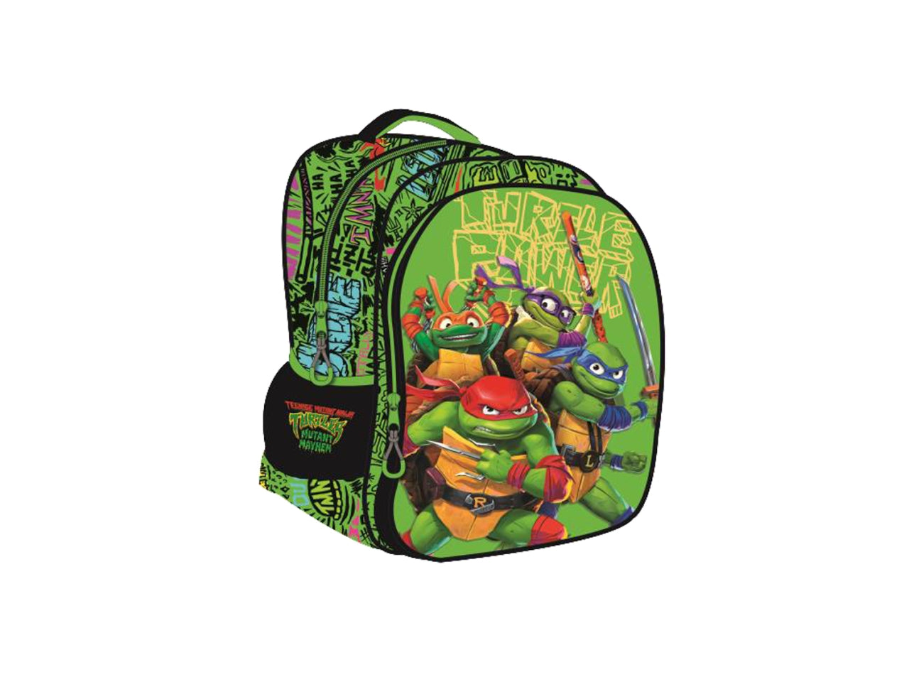 Turtles ninja zainetto per asilo