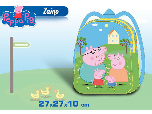 Peppa pig zaino 27cm
