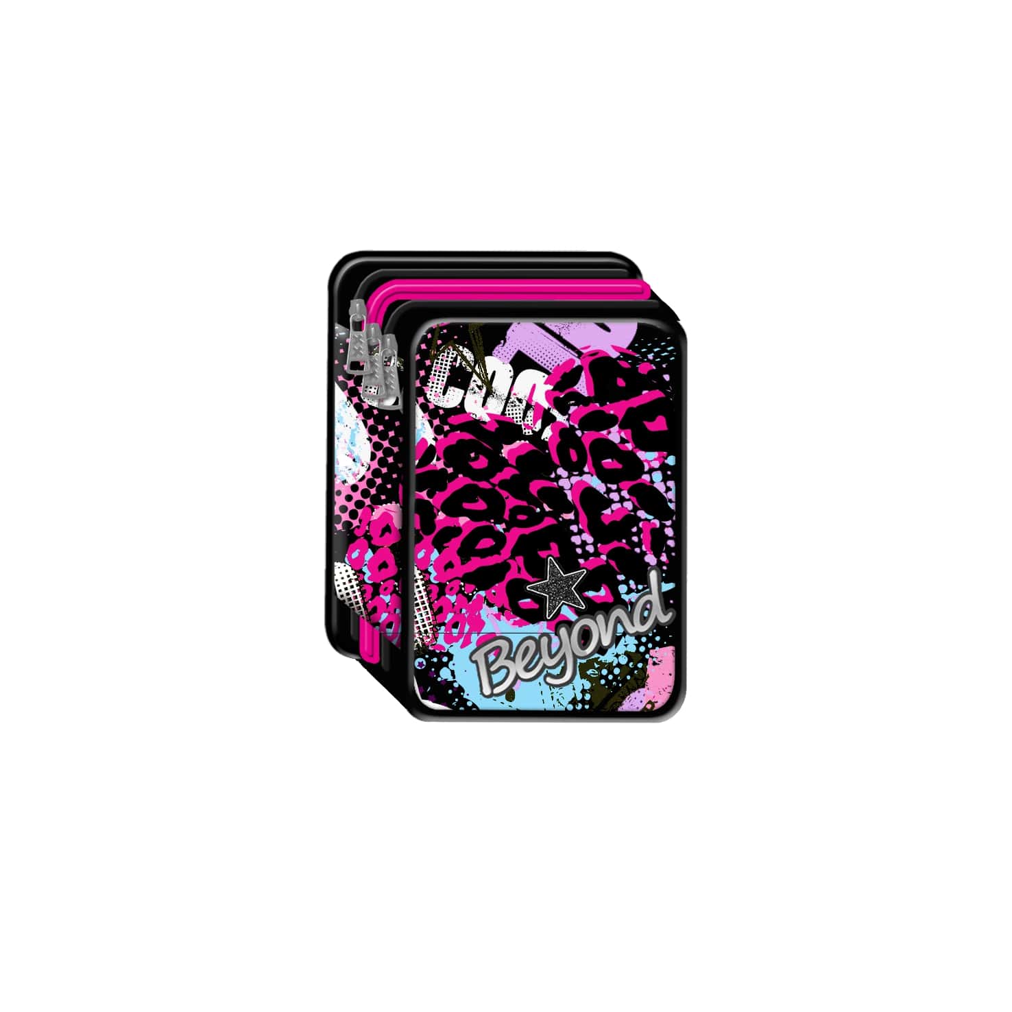 Astuccio 3 zip beyond girl