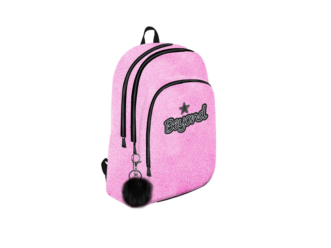 Zaino teen beyond glitter rosa