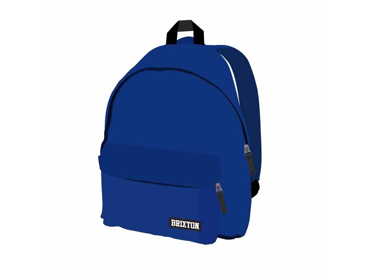 Zaino americano in poliestere blu a 2 scomparti 41x30x17 cm - Dimagraf