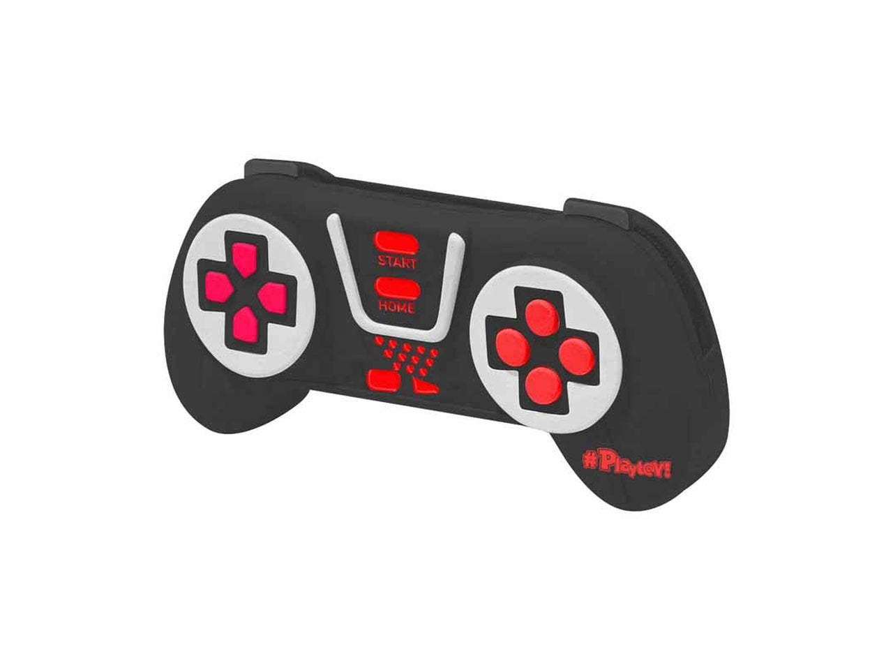 Astuccio in silicone nero a forma di joystick 20x9x4 cm - Dimagraf