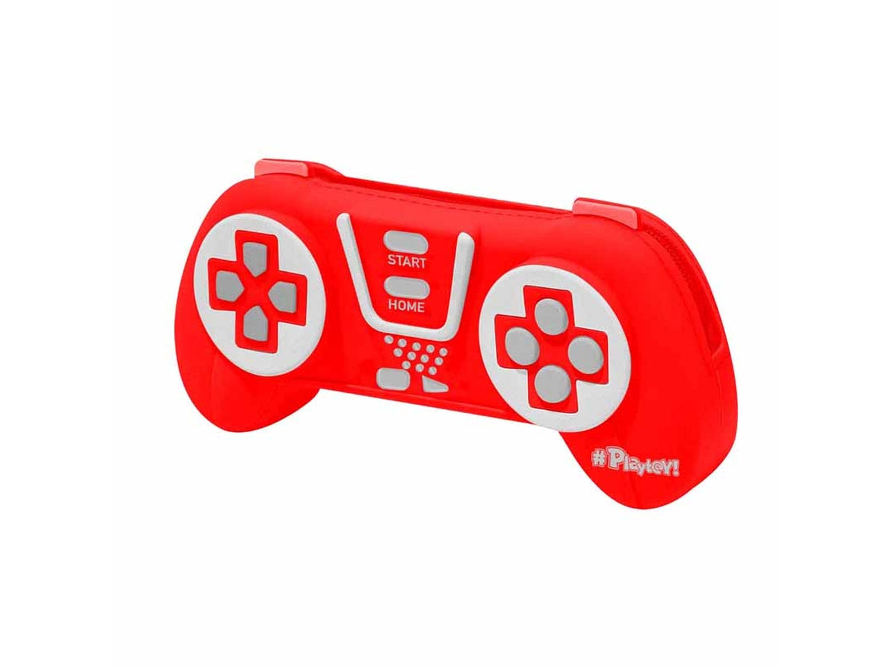 Astuccio in silicone rossoa forma di joystick 20x9x4 cm - Dimagraf