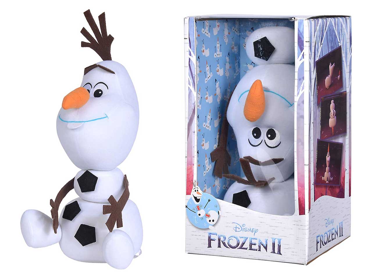 Disney frozen peluche personaggio olaf da 30cm