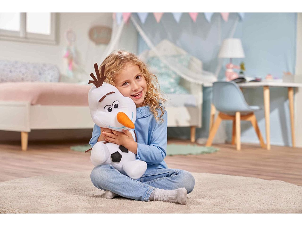 Disney frozen peluche personaggio olaf da 30cm