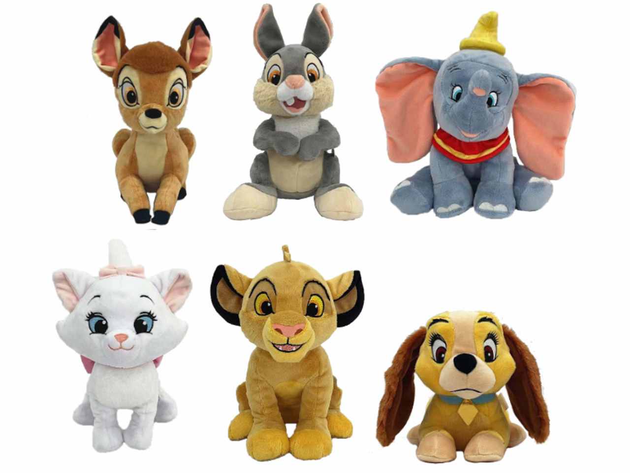 Peluche degli animali  25cm 6 assortimenti