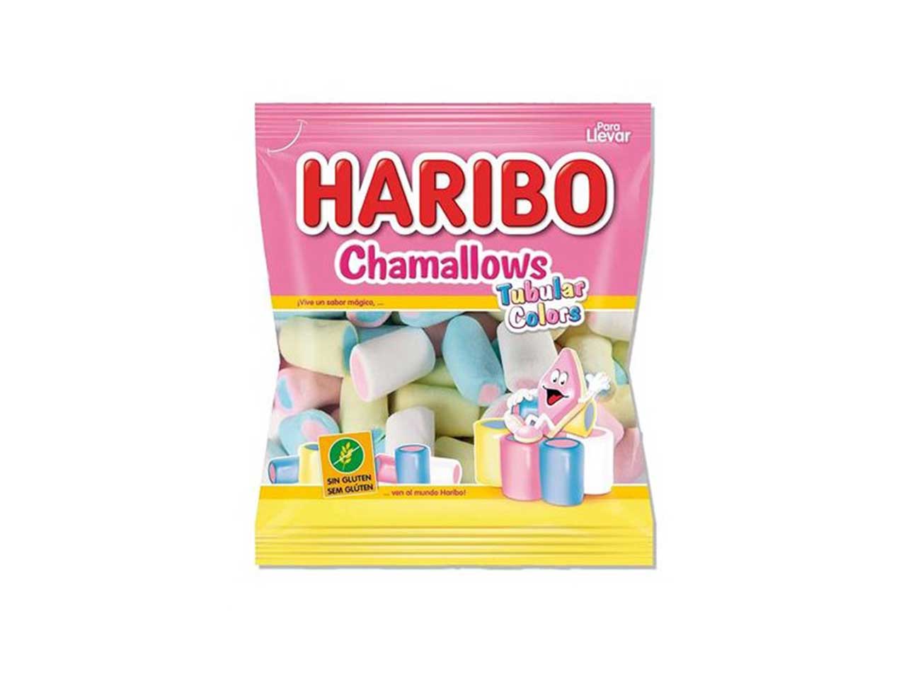 Haribo chamallows tubolar color 90gr