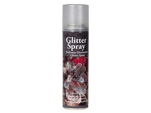 Bomboletta glitter argento 100ml mg010196