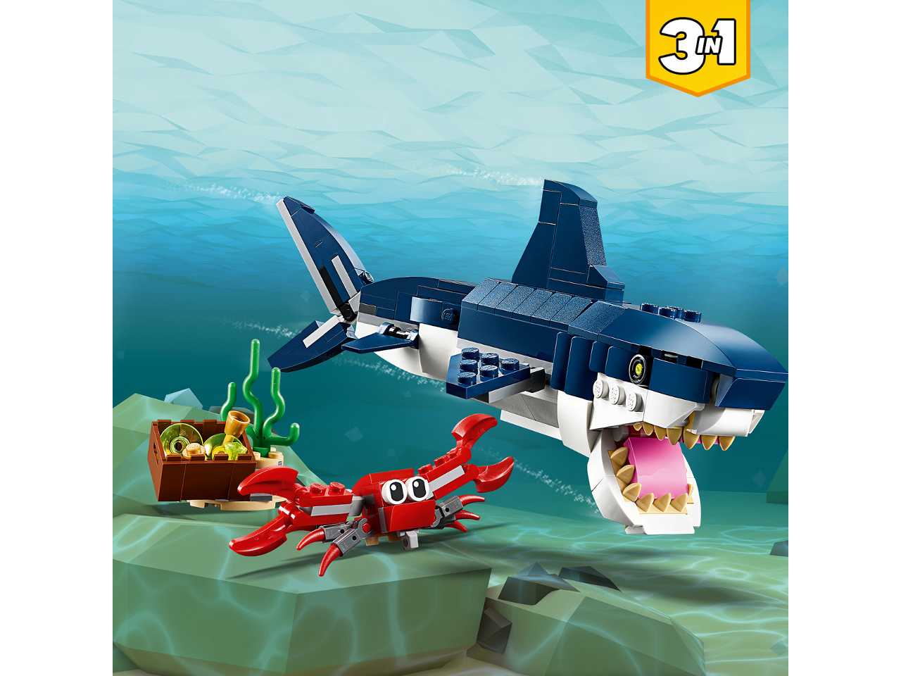 Lego Creator Creature degli Abissi 31088