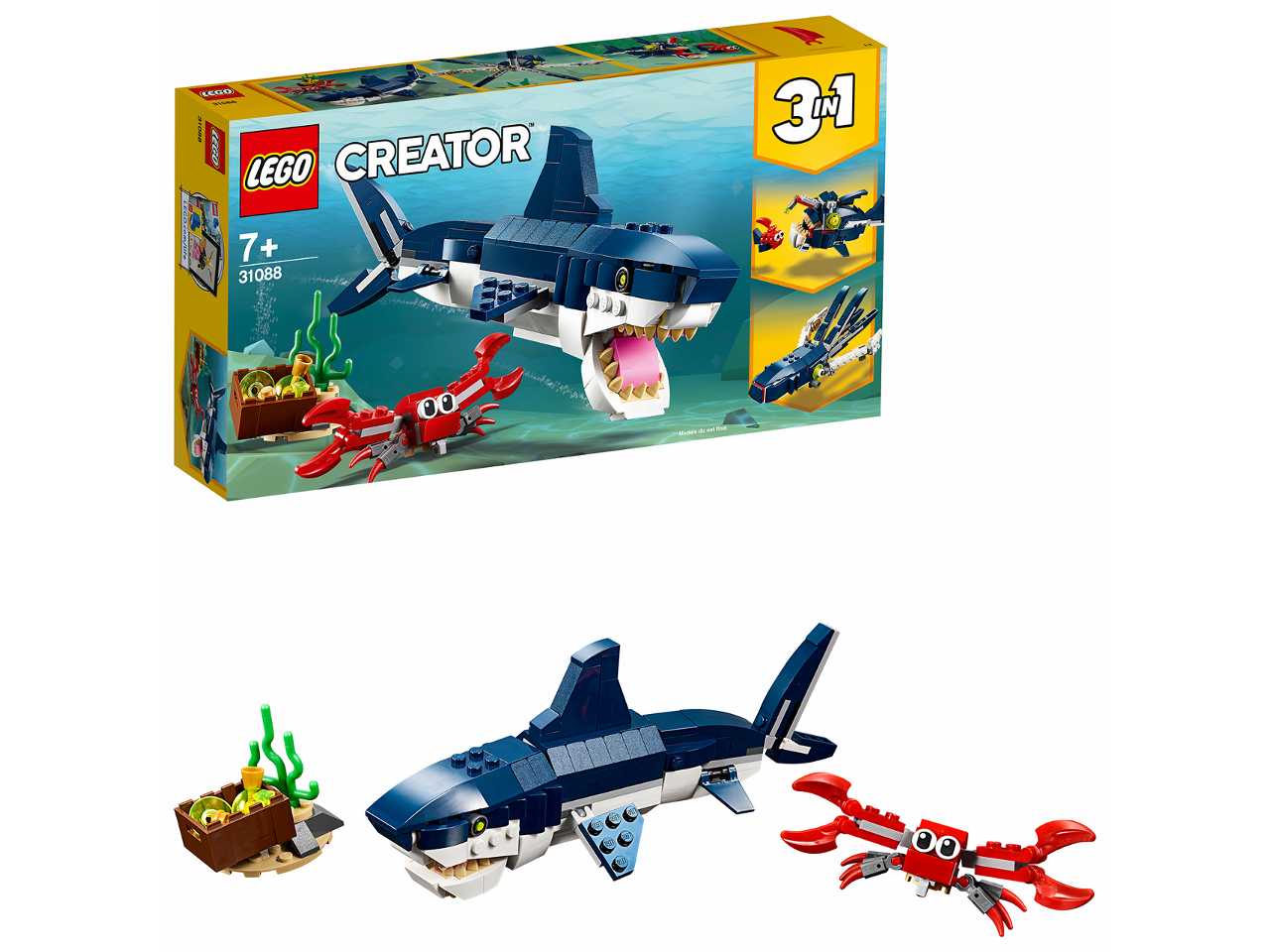Lego Creator Creature degli Abissi 31088