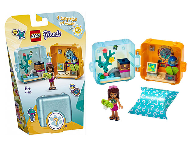 Lego friends il cubo delle vacanze di andrea 41410