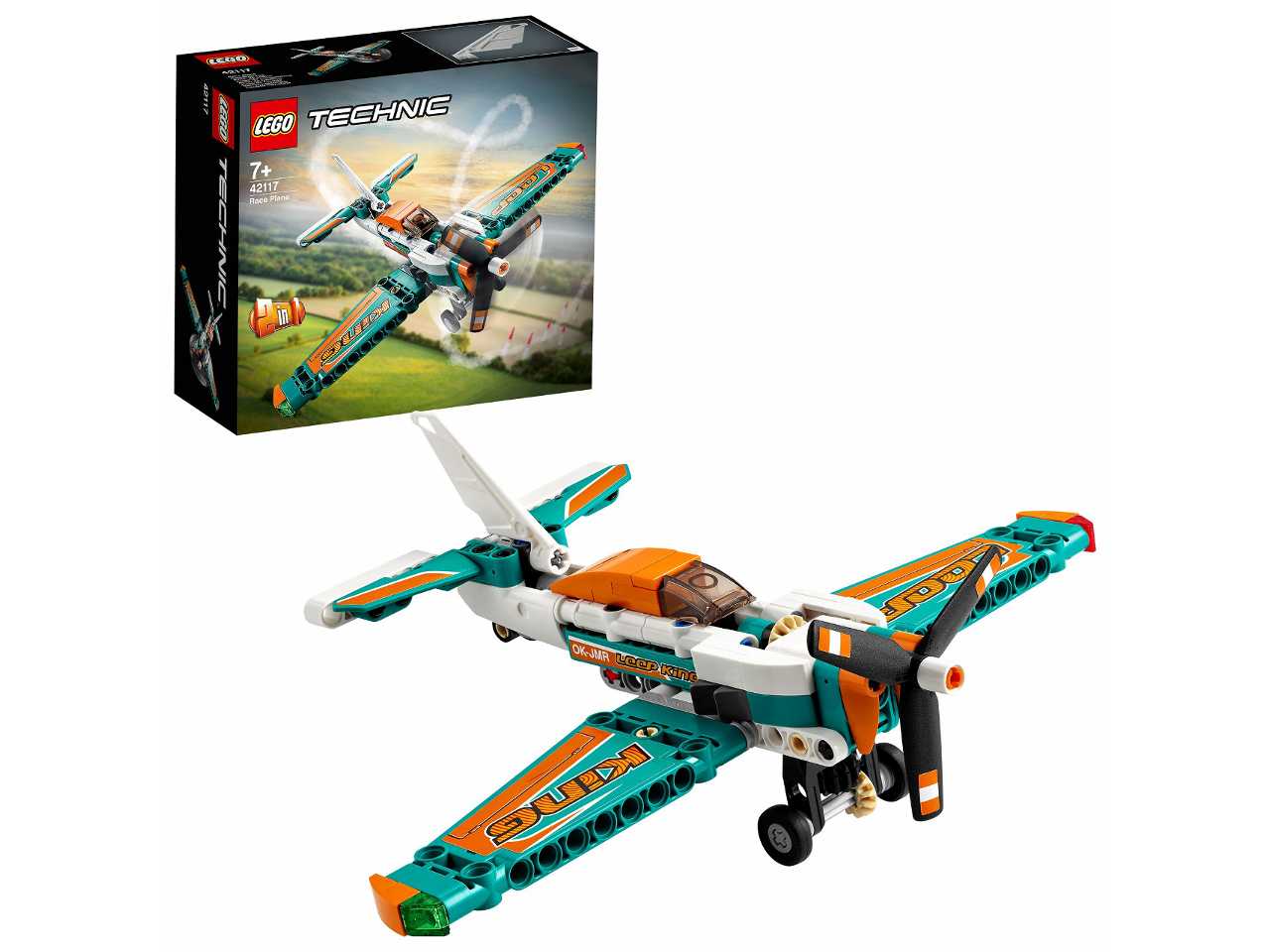 Lego technic aereo da competizione.