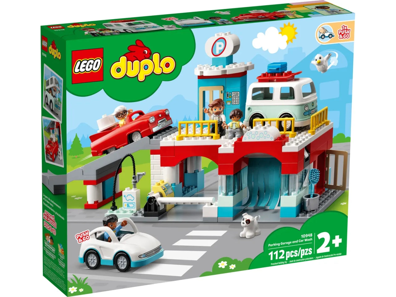 Lego duplo autorimessa e autolav.10948