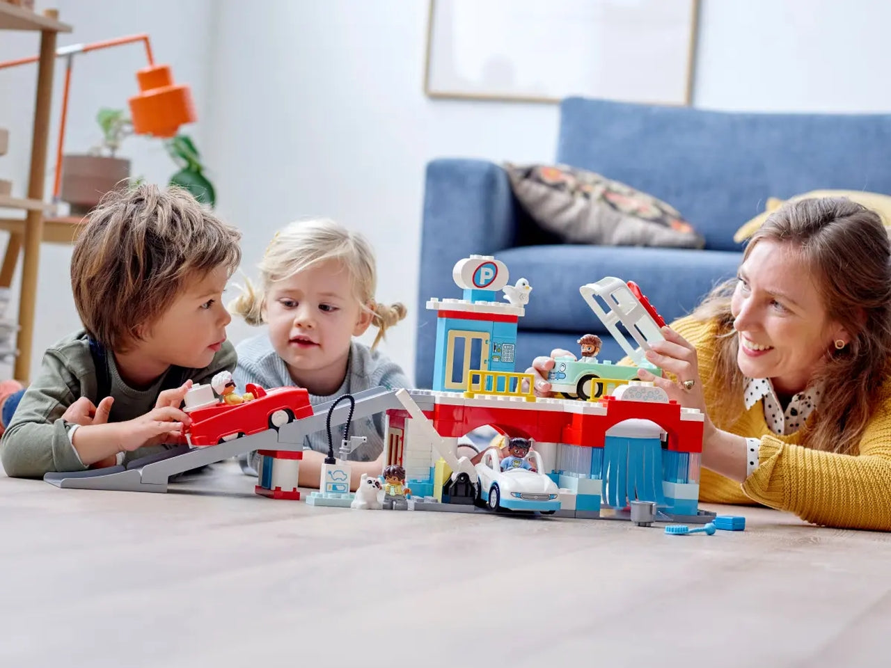 Lego duplo autorimessa e autolav.10948