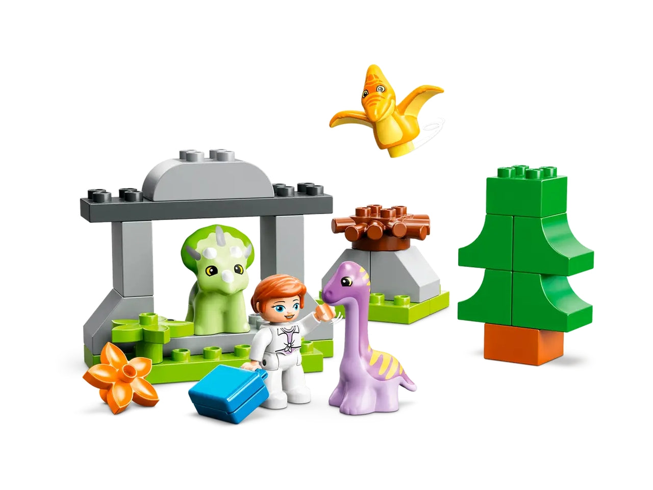 Lego lasilo nido dei dinosauri.