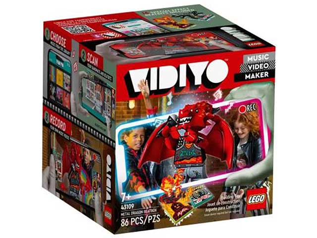 Lego vidiyo drago metallico 43109