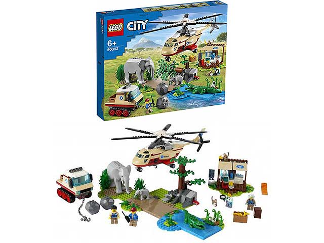 Lego city operazione di soc.animale 60302
