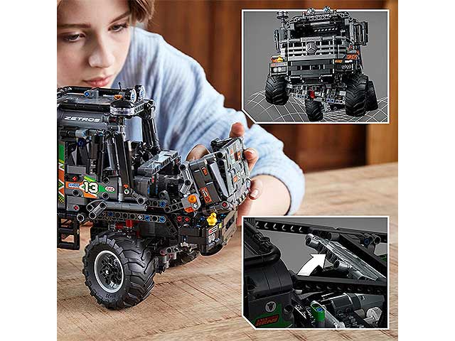 Lego technic mercedes-benz zetros 42129