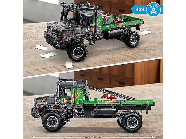 Lego technic mercedes-benz zetros 42129