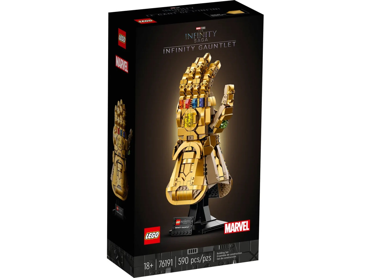 Lego super eroi guanto degli eroi 76191