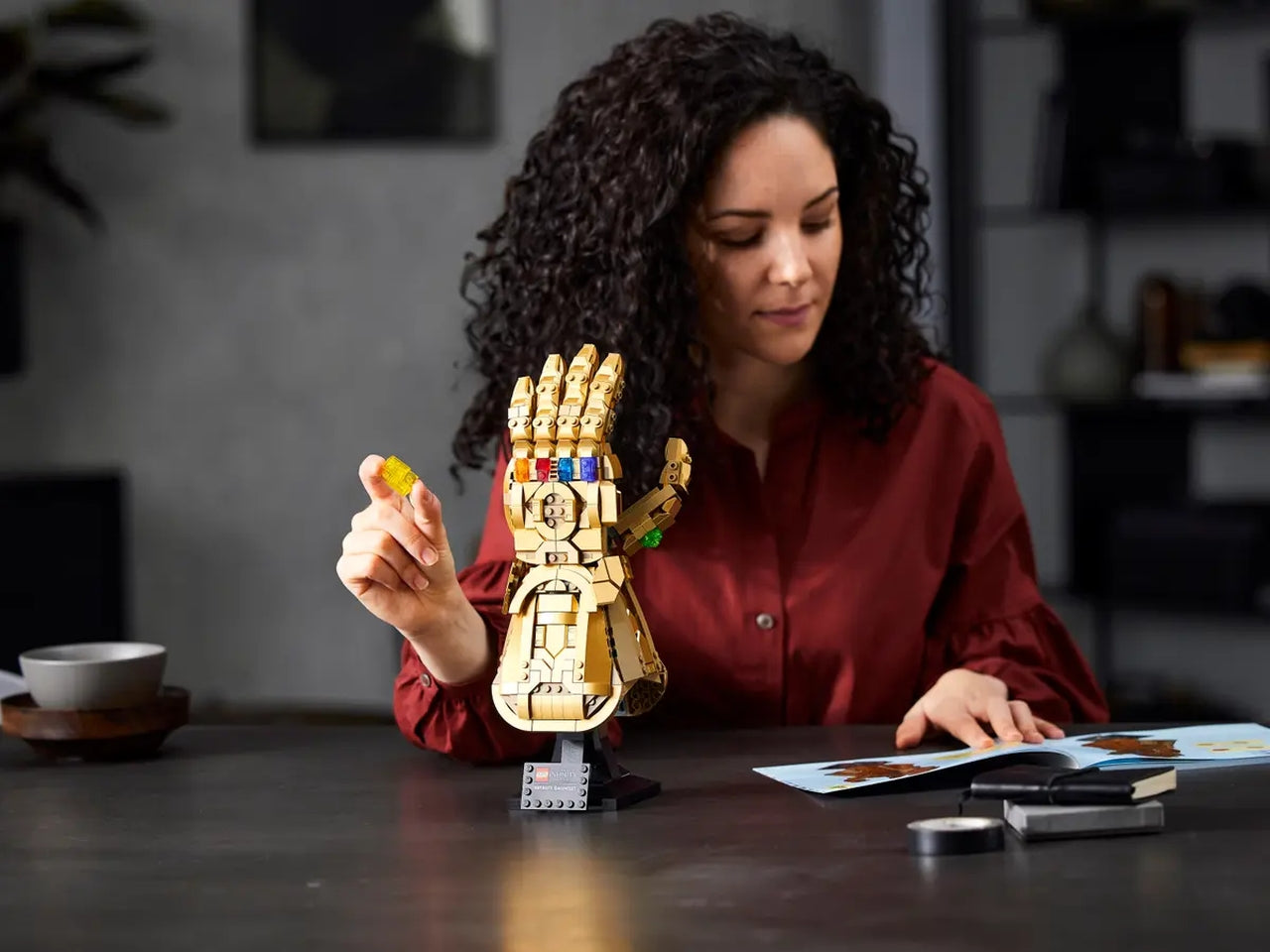 Lego super eroi guanto degli eroi 76191