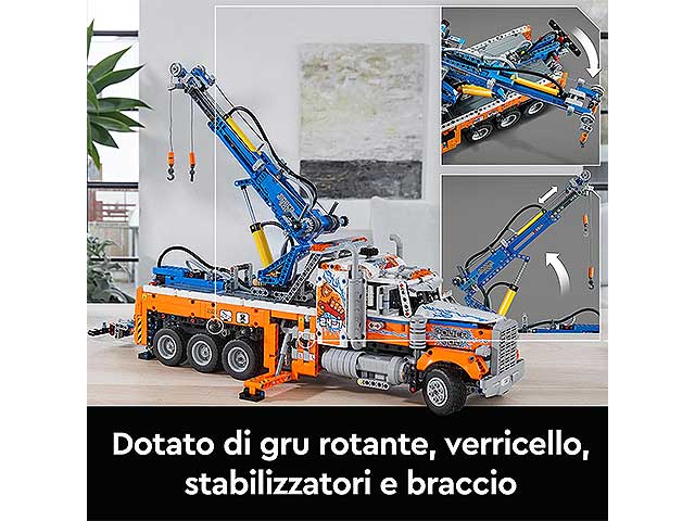 Lego technic autogru' pesante 42128