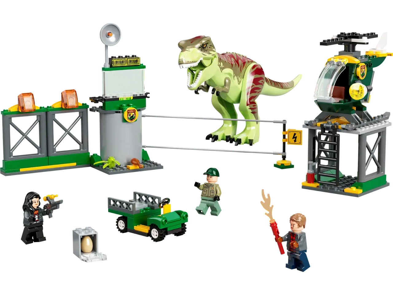 Lego la fuga del t. rex.