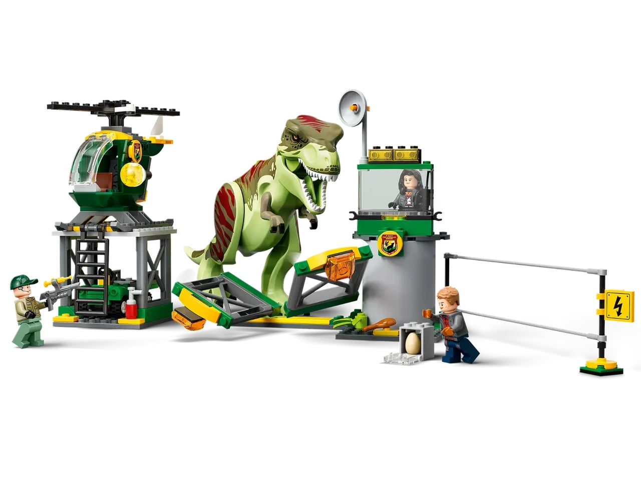 Lego la fuga del t. rex.