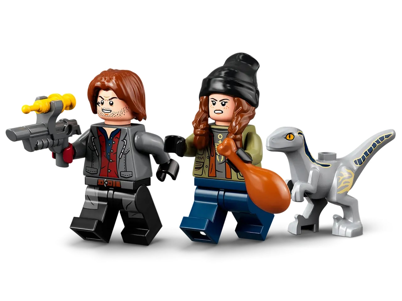 Lego la cattura dei velociraptor blue e beta.