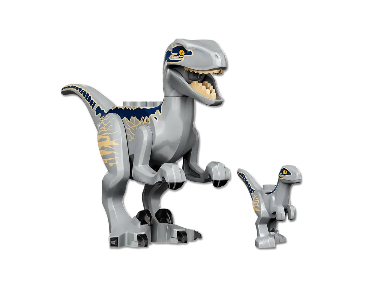 Lego la cattura dei velociraptor blue e beta.