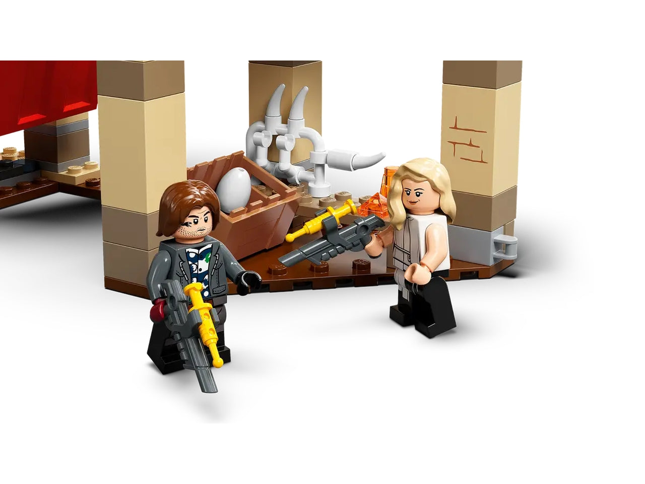 Lego la fuga del t. rex e dellatrociraptor.