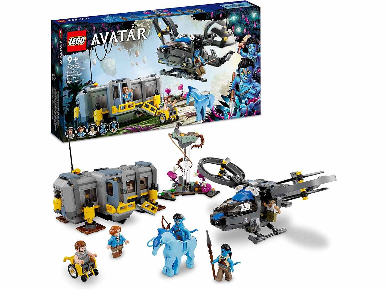 Lego avatar montagne fluttuanti: sito 26 e samson rda