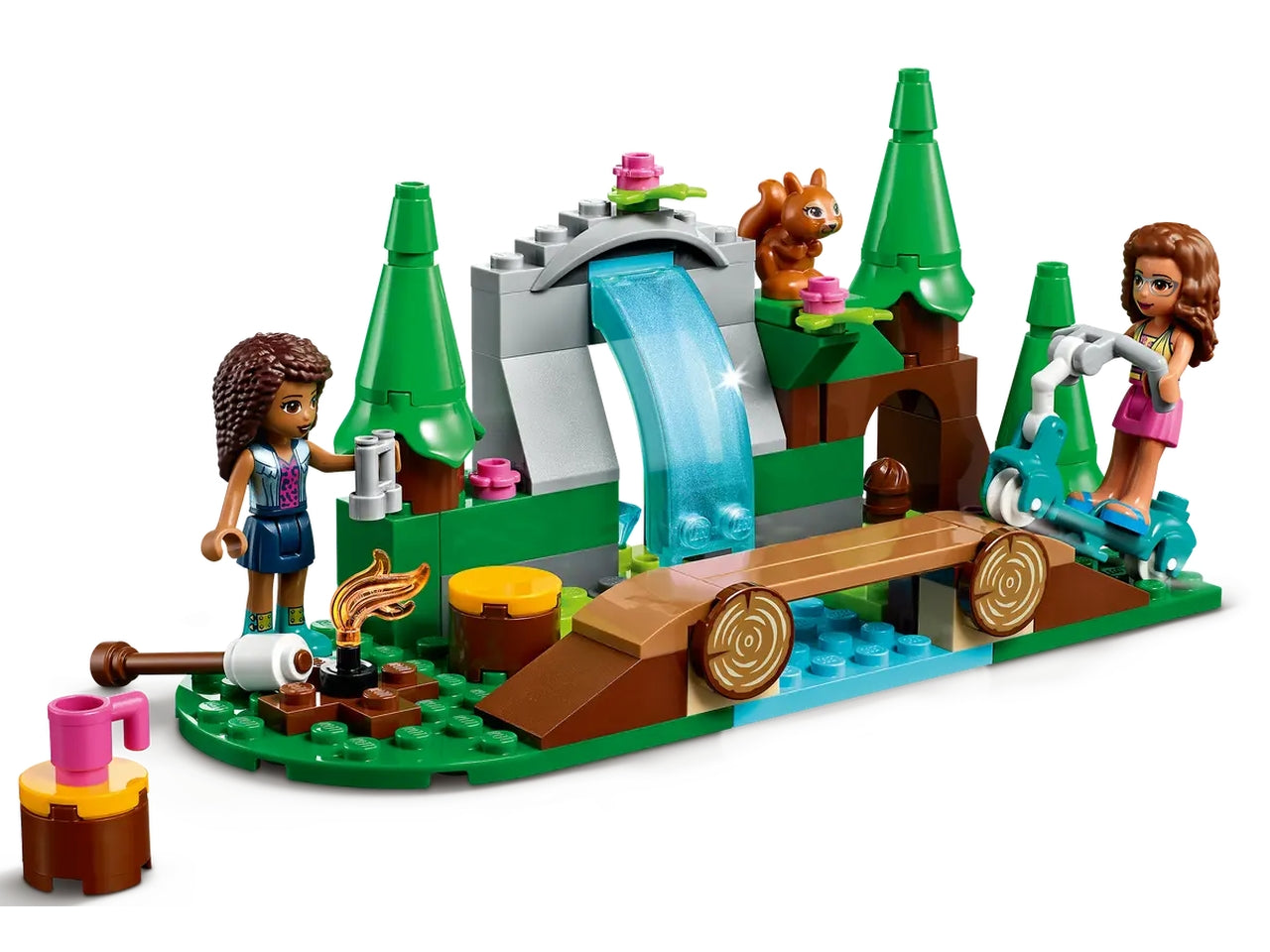 Lego friends la cascata nel bosco 41677