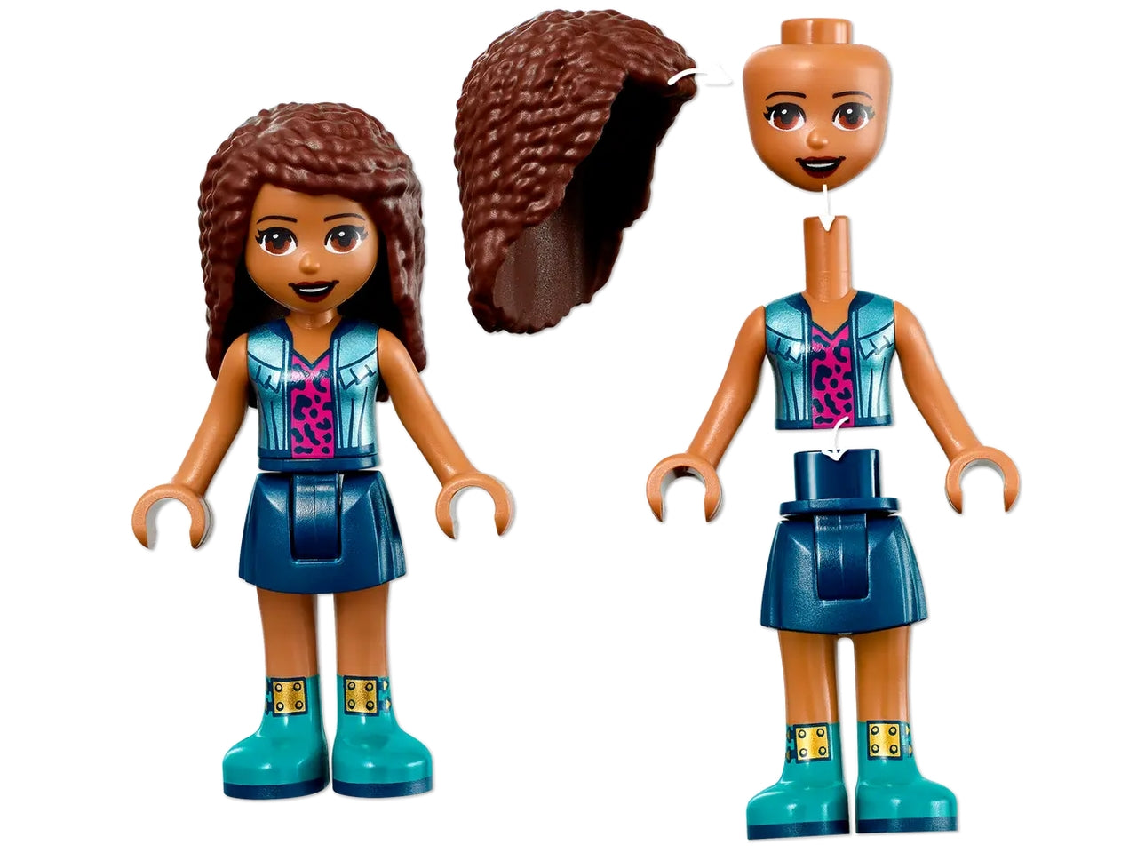 Lego friends la cascata nel bosco 41677