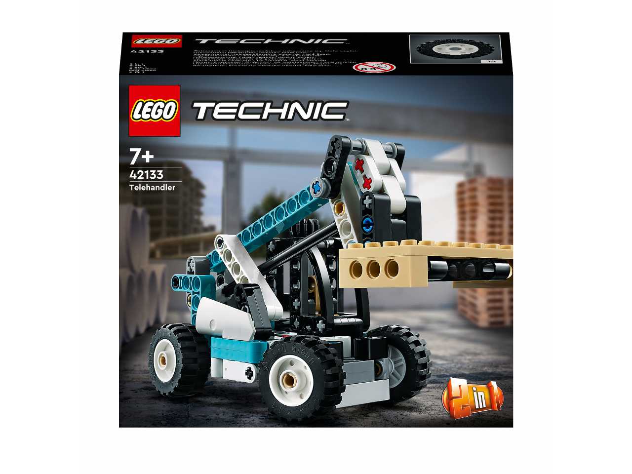 Lego sollevatore telescopico.