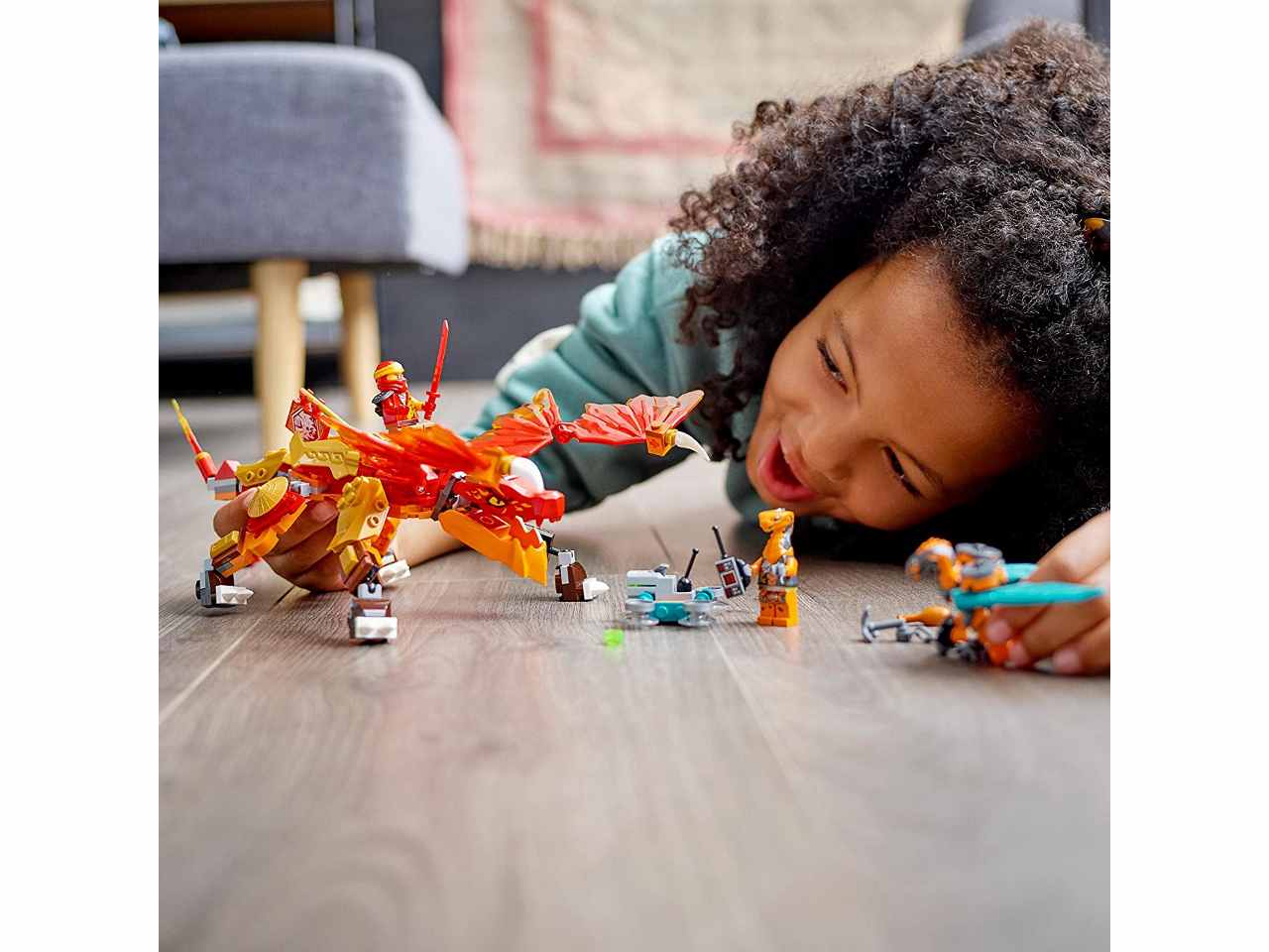 Lego ninjago dragone del fuoco 71762