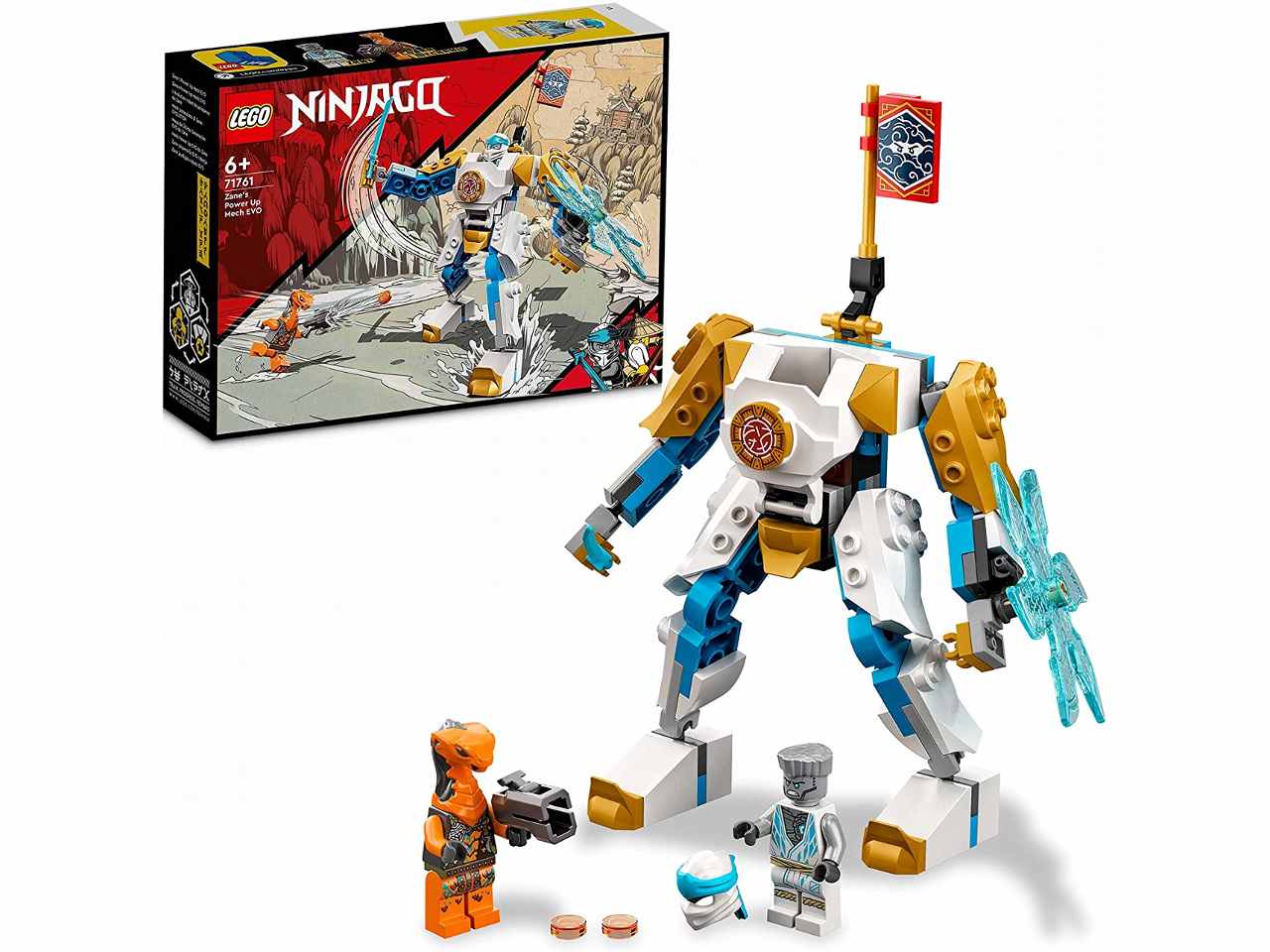 Lego ninjago mech potenz.di zane 71761