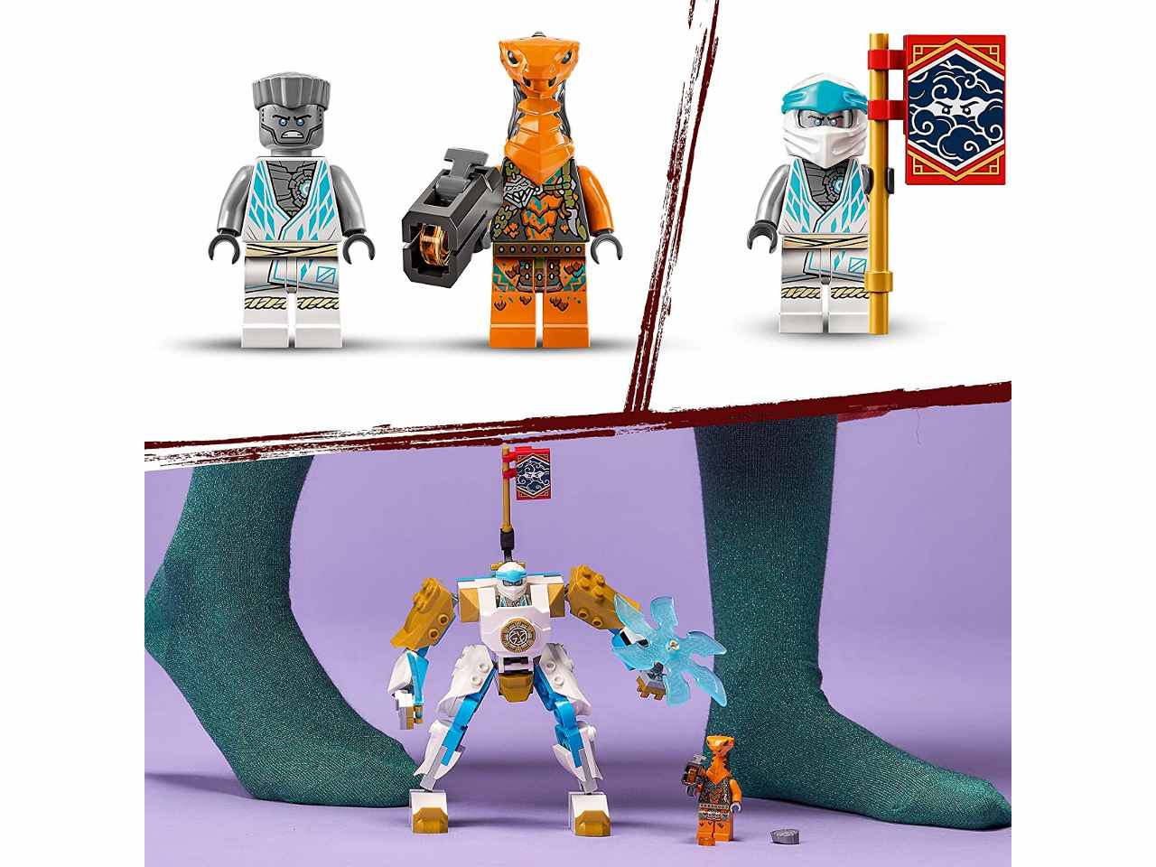 Lego ninjago mech potenz.di zane 71761