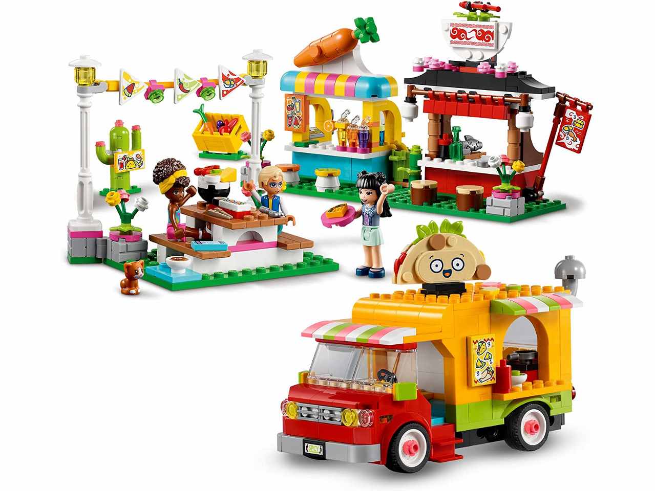 Lego friends il merc.dello street food 41701
