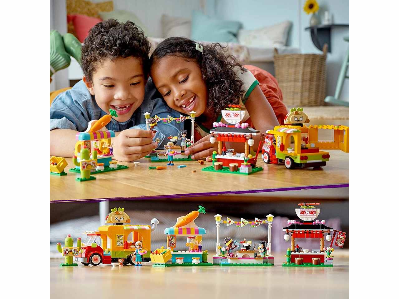 Lego friends il merc.dello street food 41701
