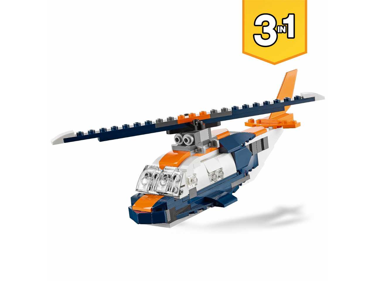 Lego Creator 3 in 1 Jet Supersonico 31126