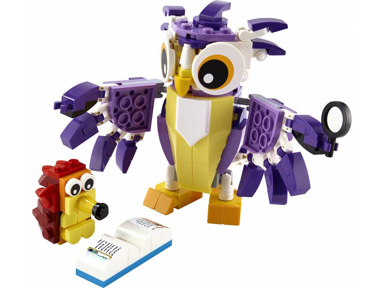 Lego Creator 3 in 1 Creature della Foresta Fantasy 31125