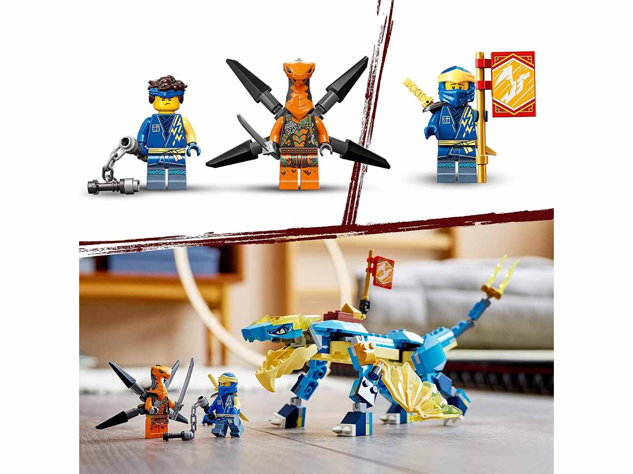 Lego ninjago dragone del tuono 71760