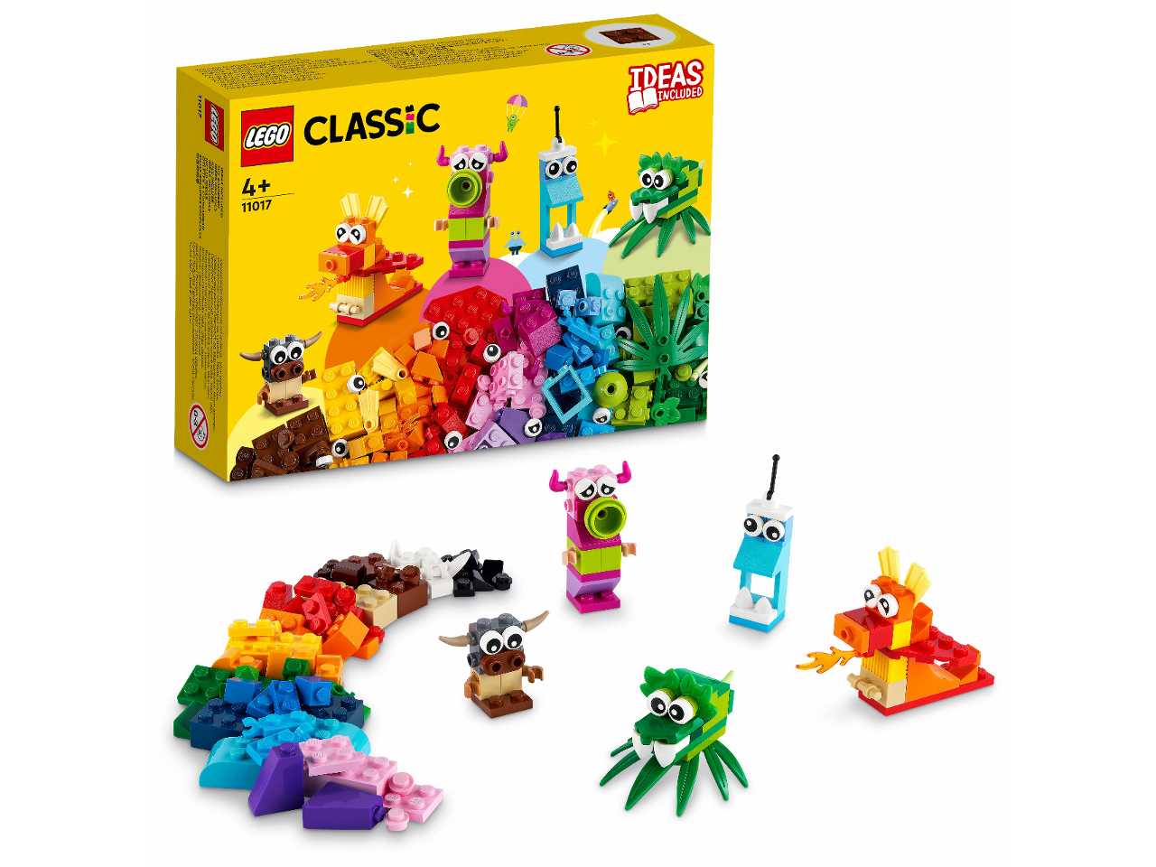 Lego Classic Mostri Creativi 11017